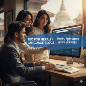 SEO for Nepali / Hindi Language Blogs